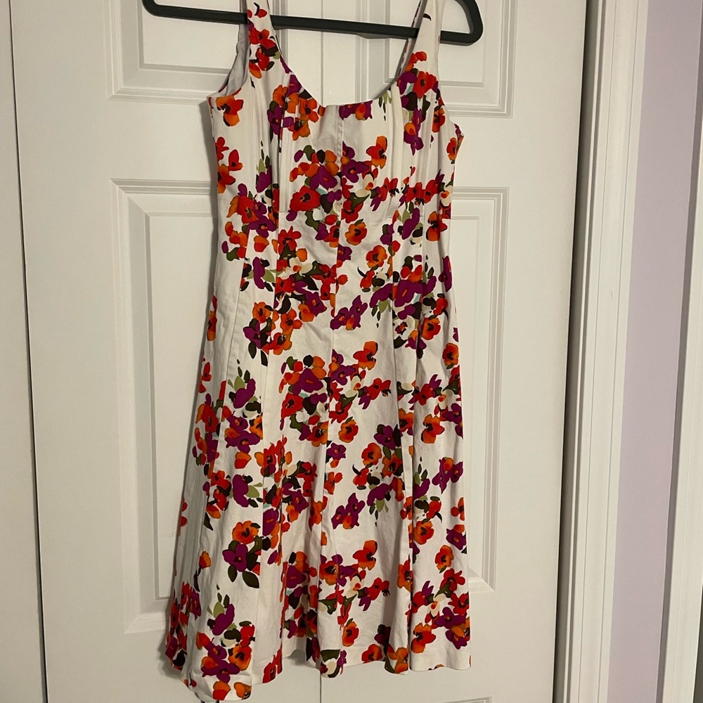 White Floral Dress